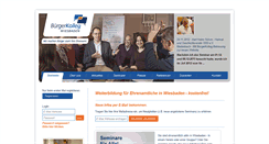 Desktop Screenshot of buergerkolleg.de